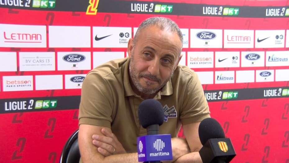 FC Martigues- Paris FC : Hakim Malek "de toutes les journées qu'on a joué, celle-ci est capitale pour nous"