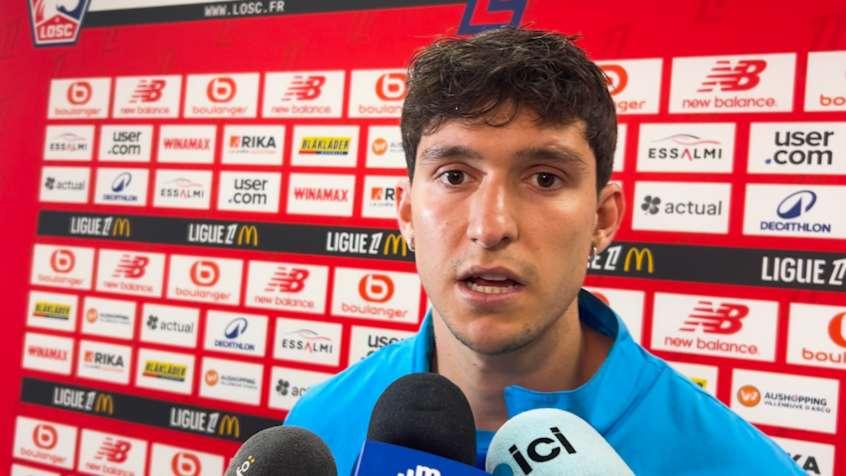 Lille-OM : Léo Balerdi "Geronimo, il le sait, on est tous avec lui...ça peut arriver"