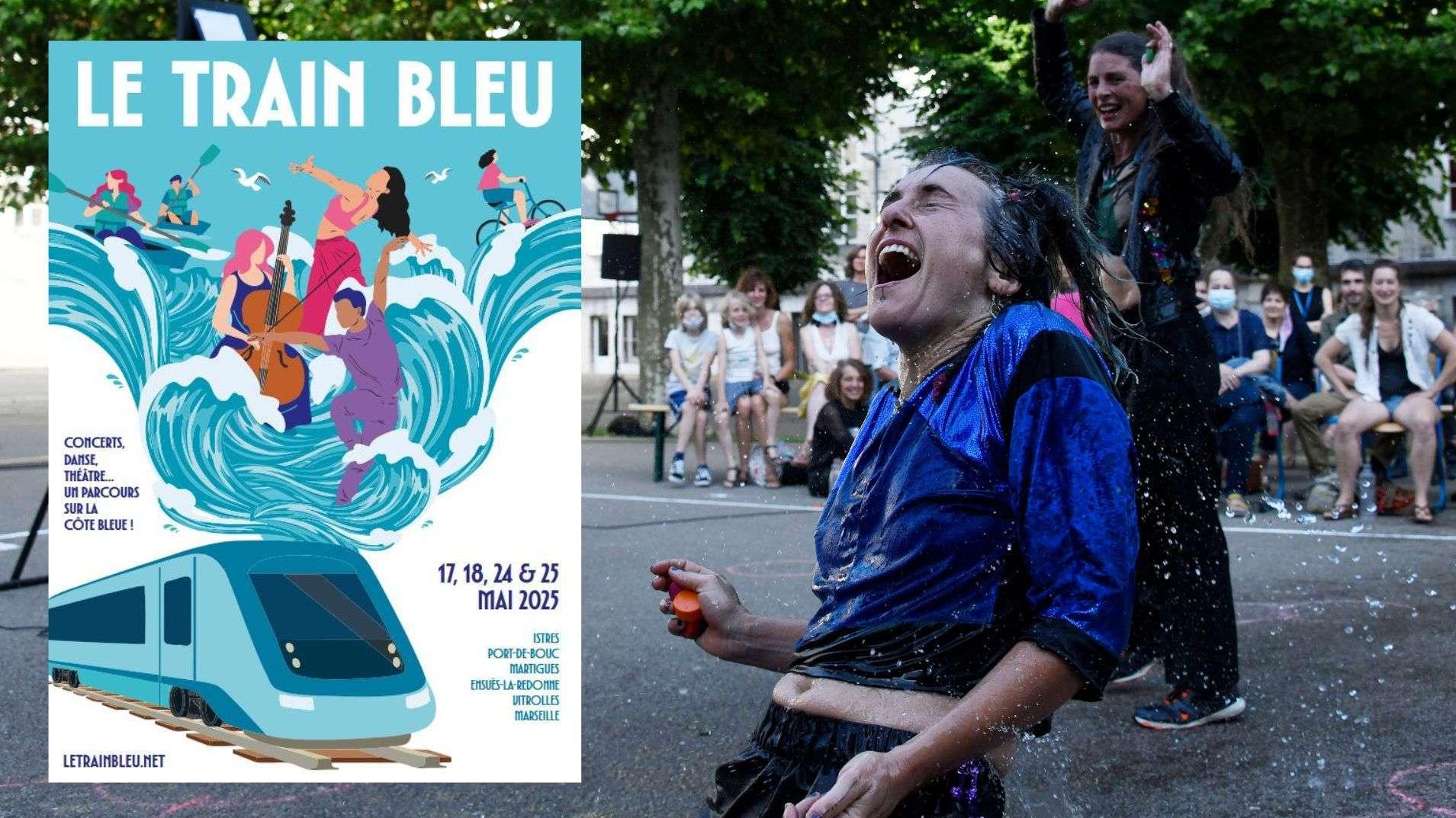 Festival Le Train Bleu : "Une odyssée culturelle et écoresponsable le long de la Côte Bleue"