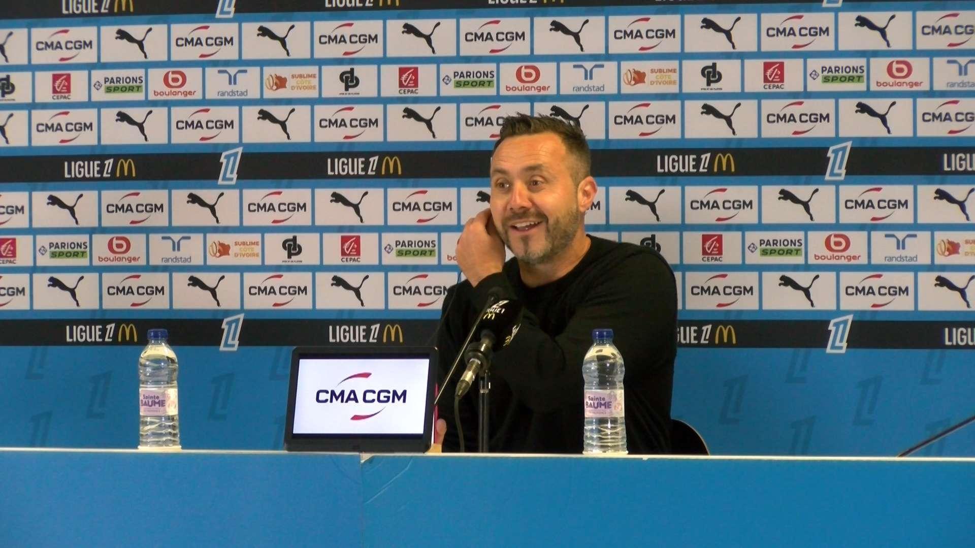 OM-Rennes : De Zerbi "Ma volonté est de rester, mais il va falloir discuter avec le club"