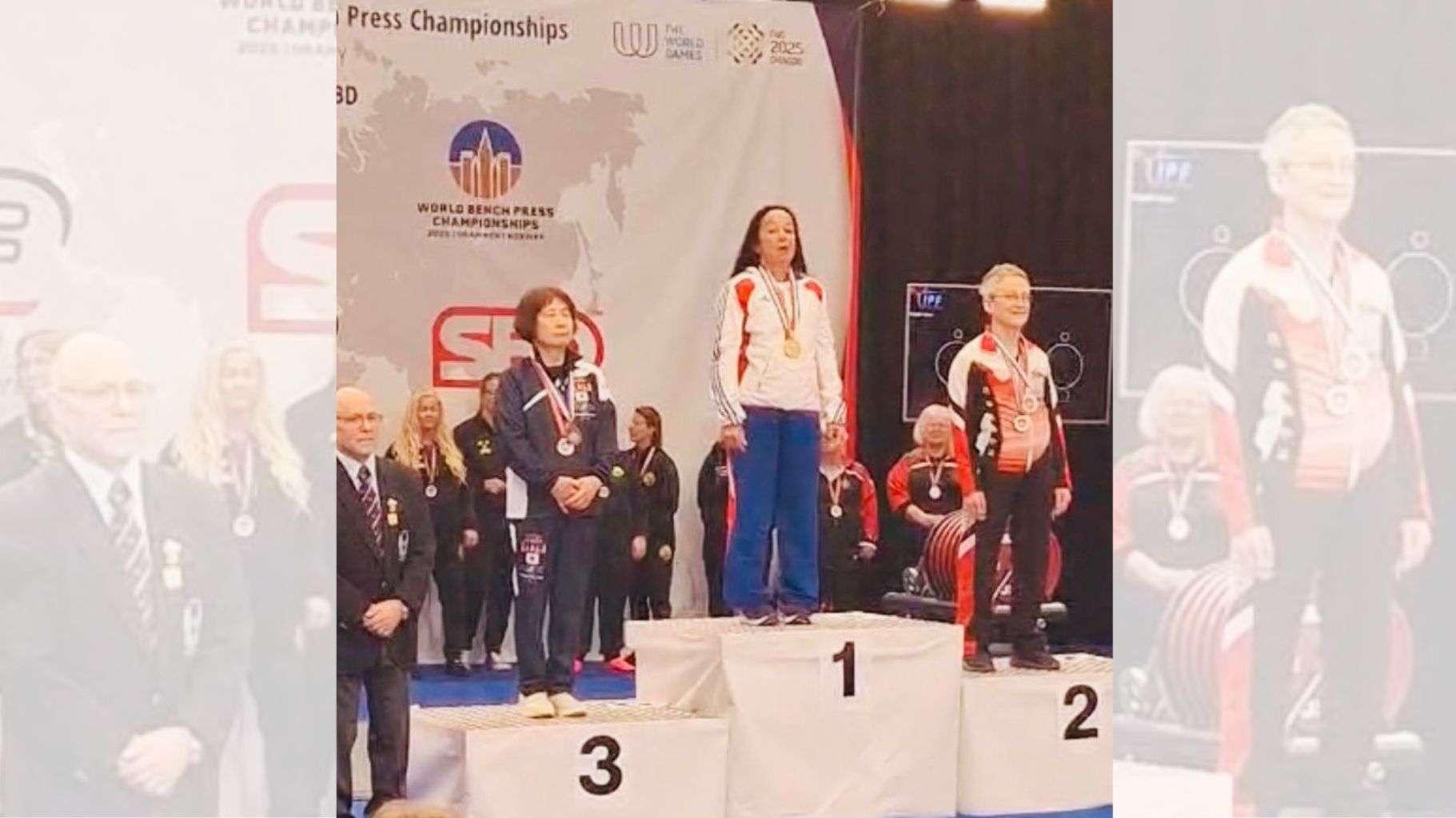 Une Istréenne championne du monde de bench press