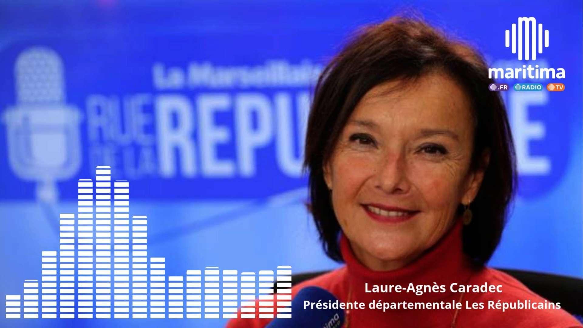 Laure-Agnès Caradec,  présidente LR du département réagit à l'élection de Bruno Retailleau à la tête de son parti