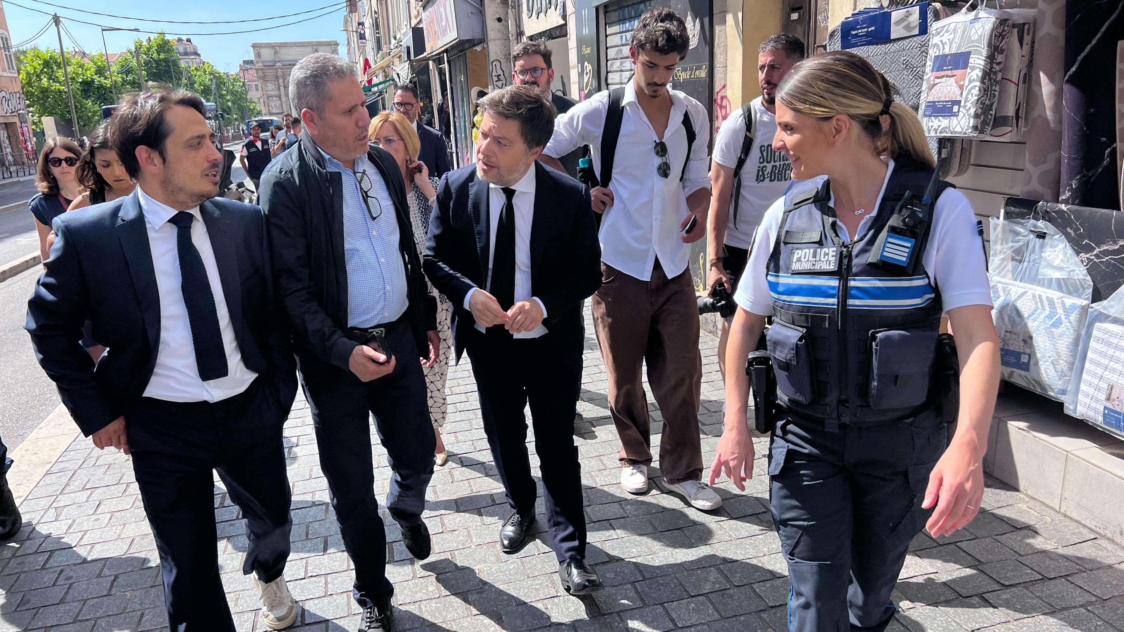 À Marseille, la police municipale muscle sa présence à la Porte d’Aix