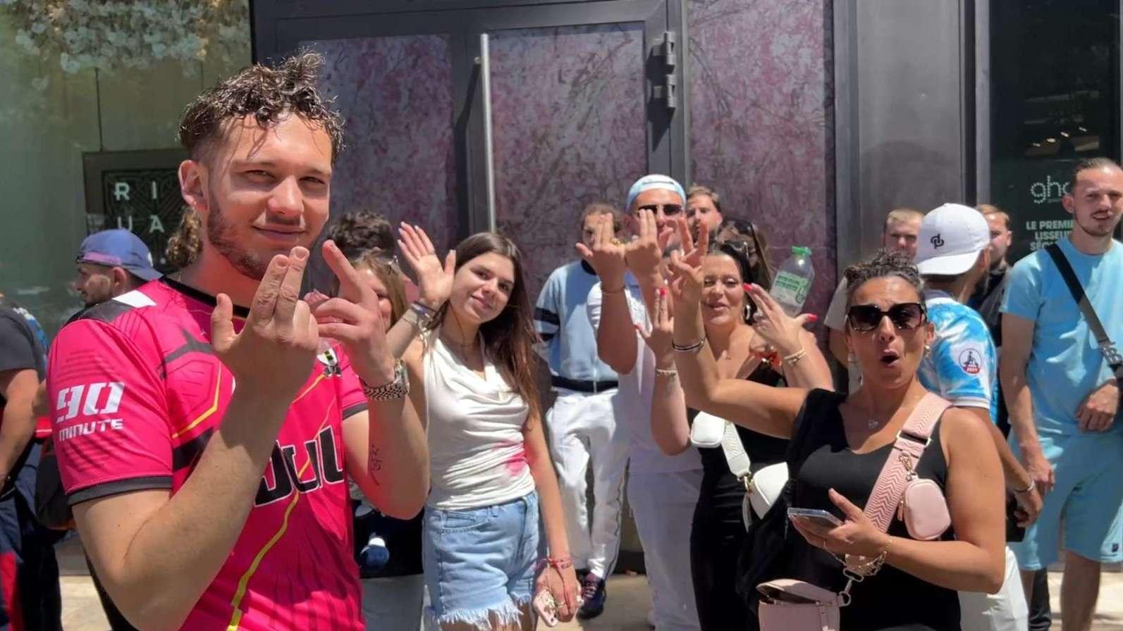 Jul au Vélodrome ce soir: les fans sont déjà là 