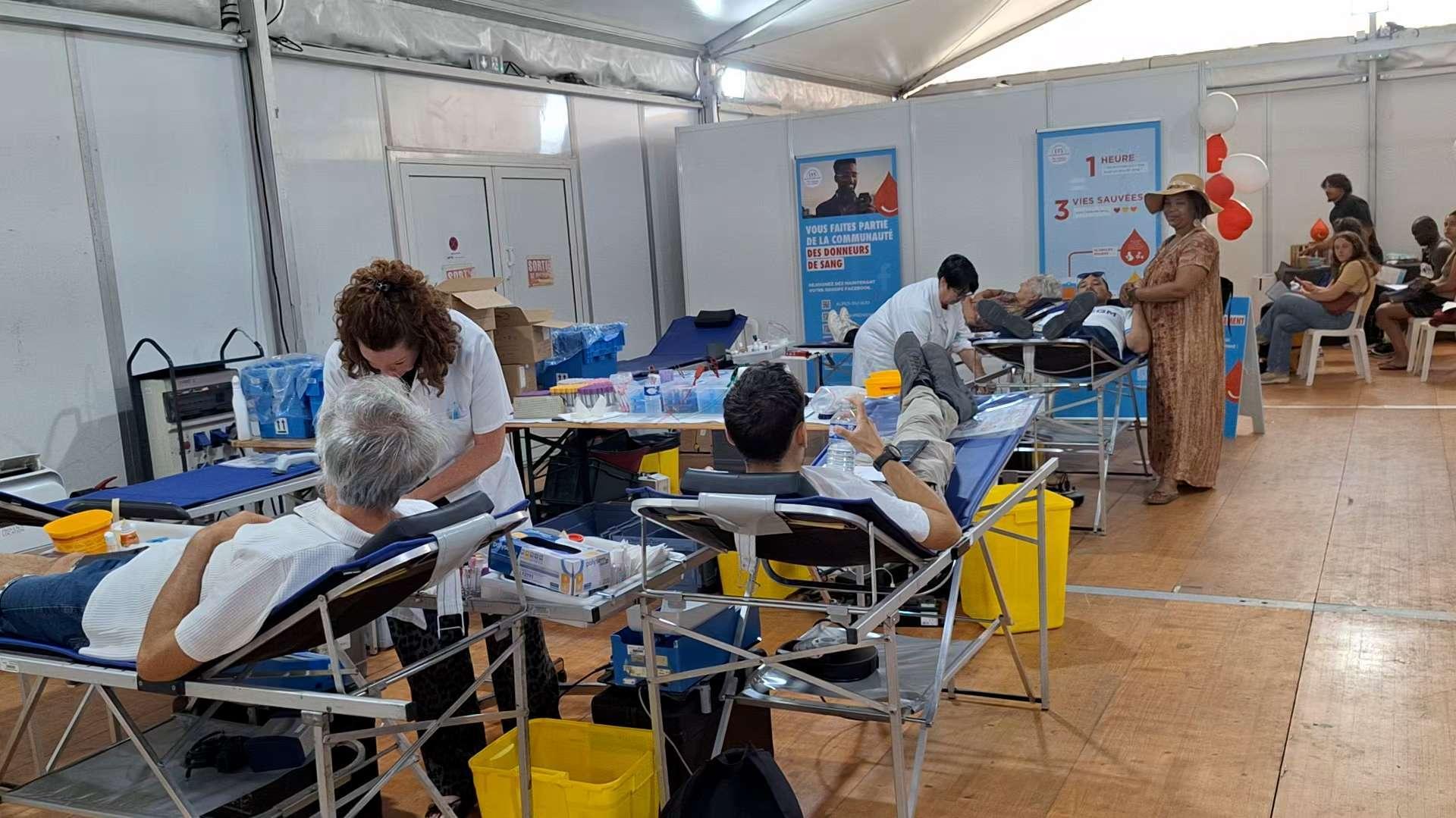 Une grande collecte toute la semaine pour donner son sang à Marseille