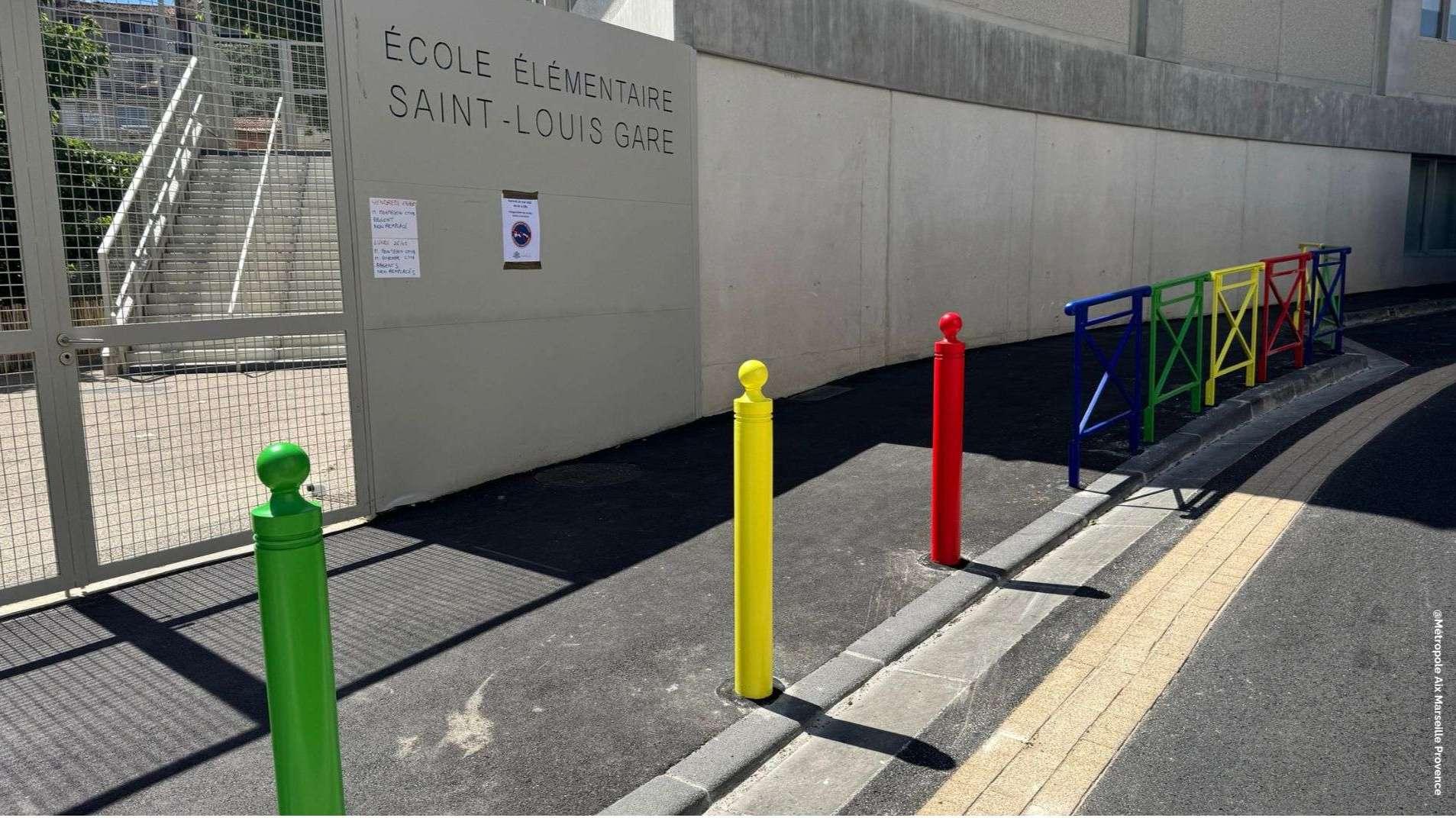 Les abords des écoles sécurisés à Marseille