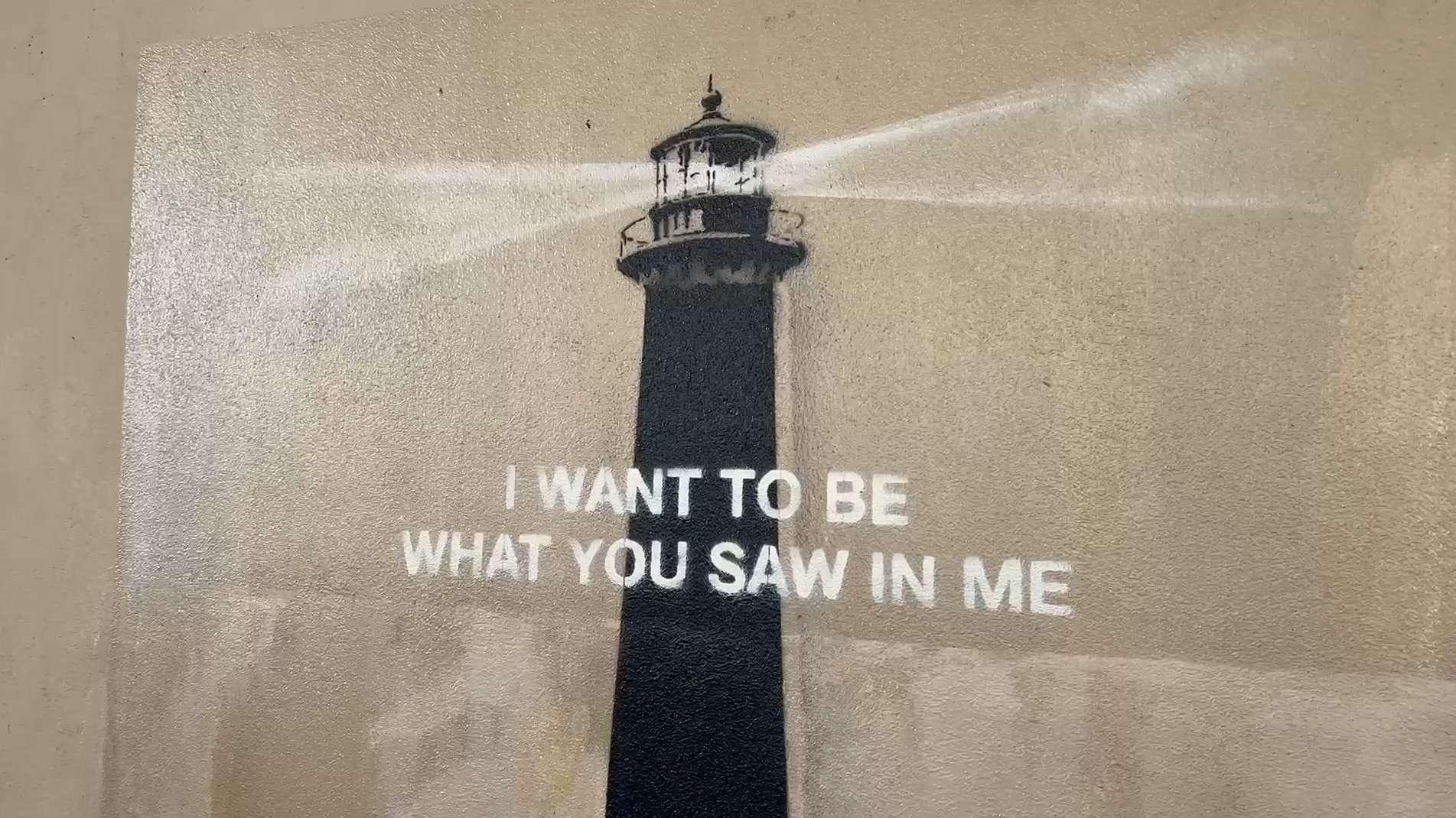 Le Banksy à Marseille brièvement dégradé puis remis en état