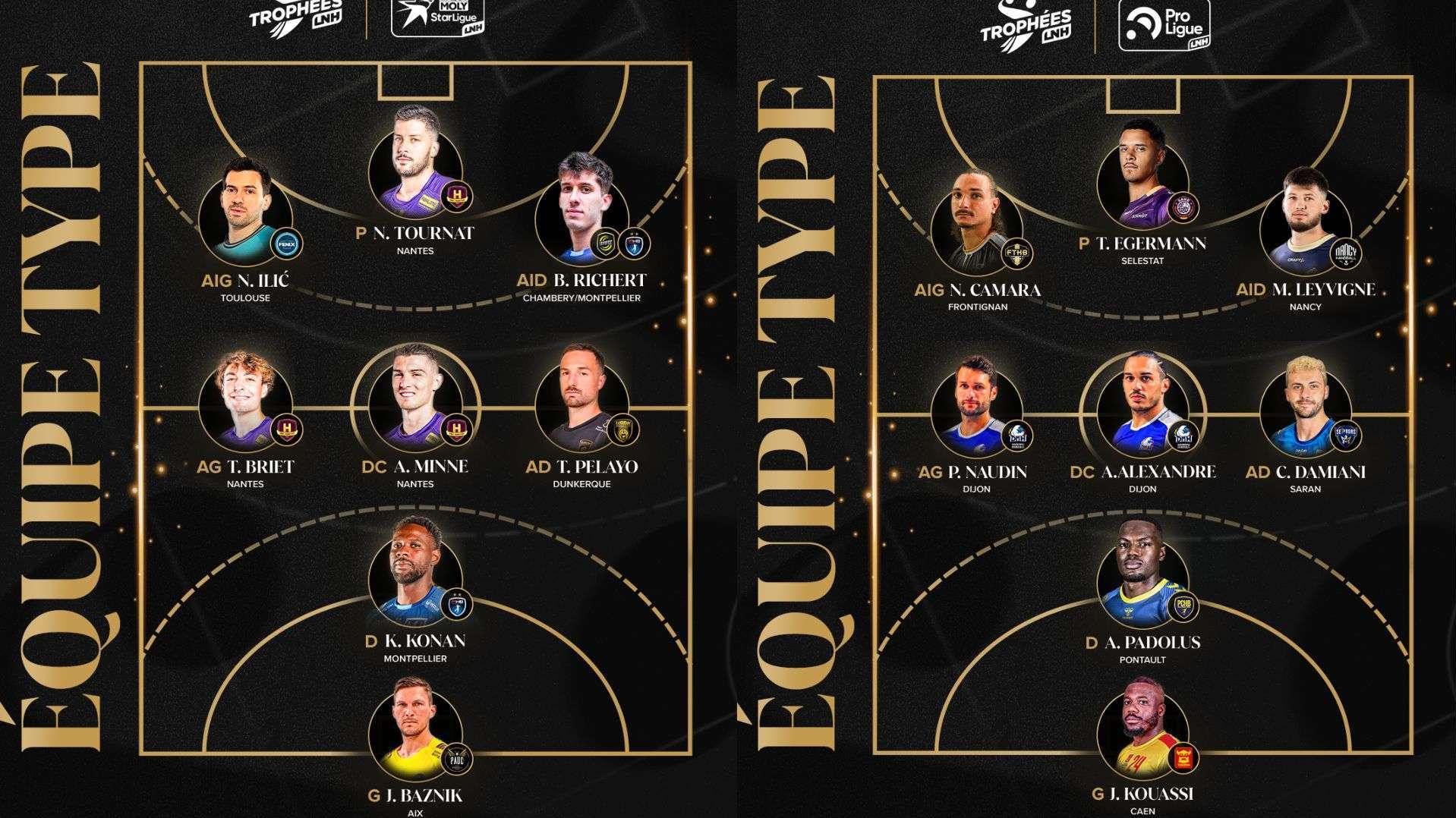 Handball : un Aixois et deux futurs istréens dans les équipes-types 2024-25