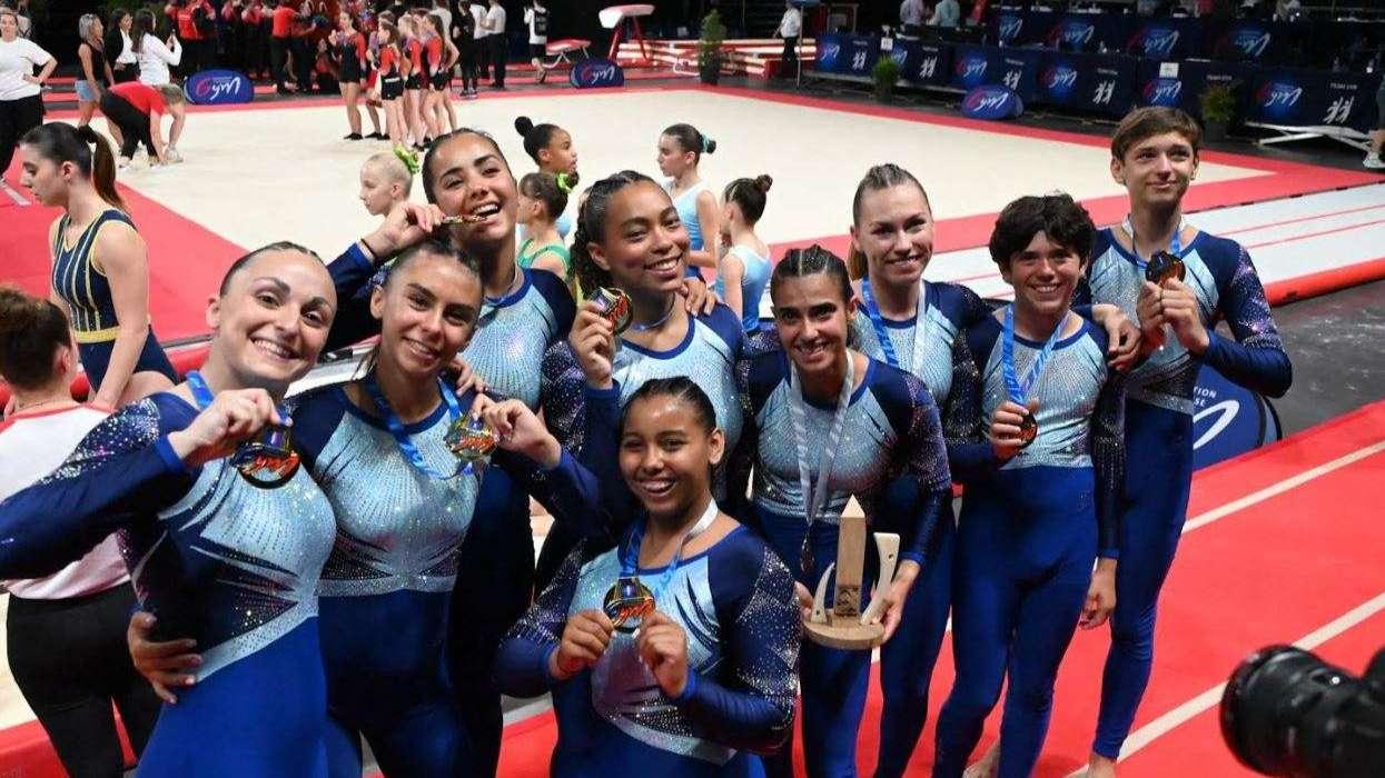 Les gymnastes marignanais champions de France : "C'est fabuleux"