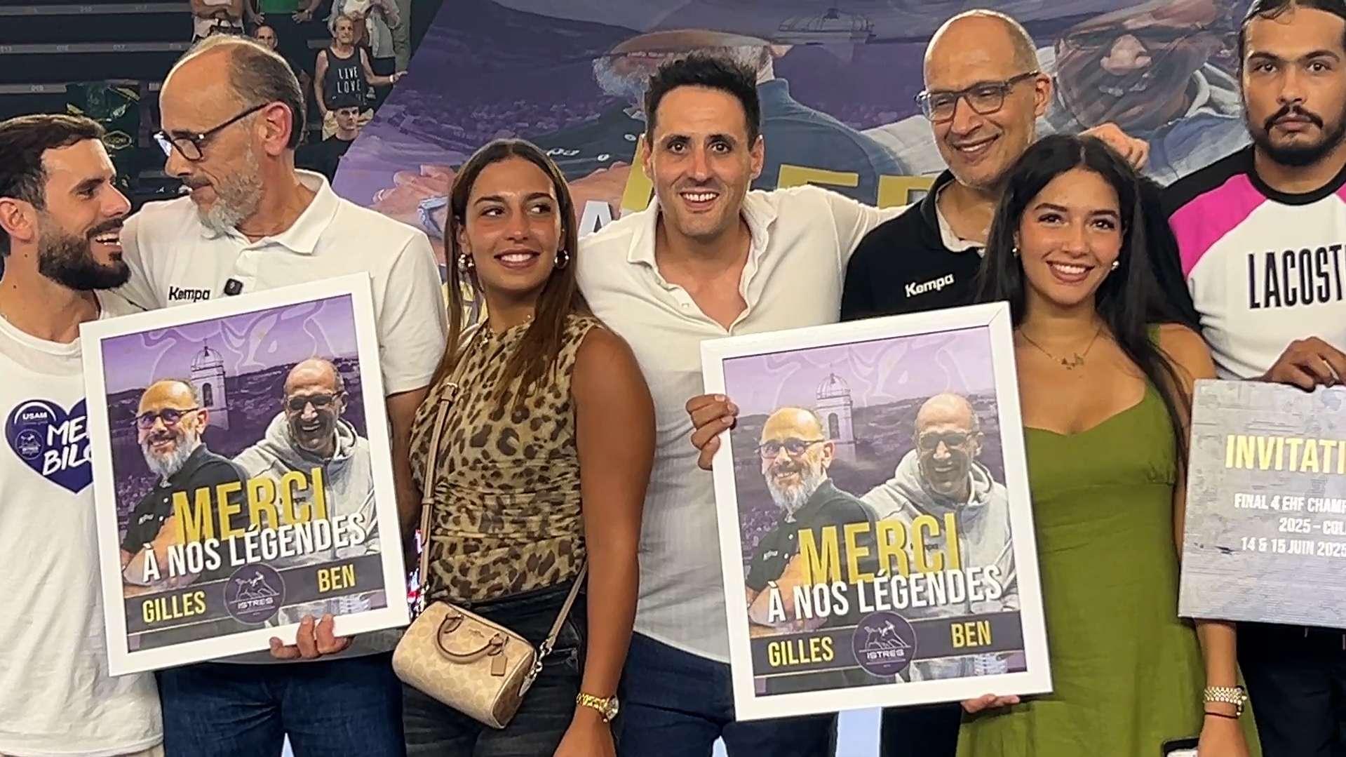 Istres Provence Handball, la der pour Gilles Derot et Benali Beghouach