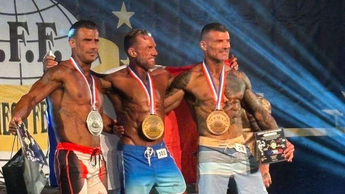 La Ciotat : la médaille du bonheur pour le bodybuilder Laurent Massimi aux championnats du monde