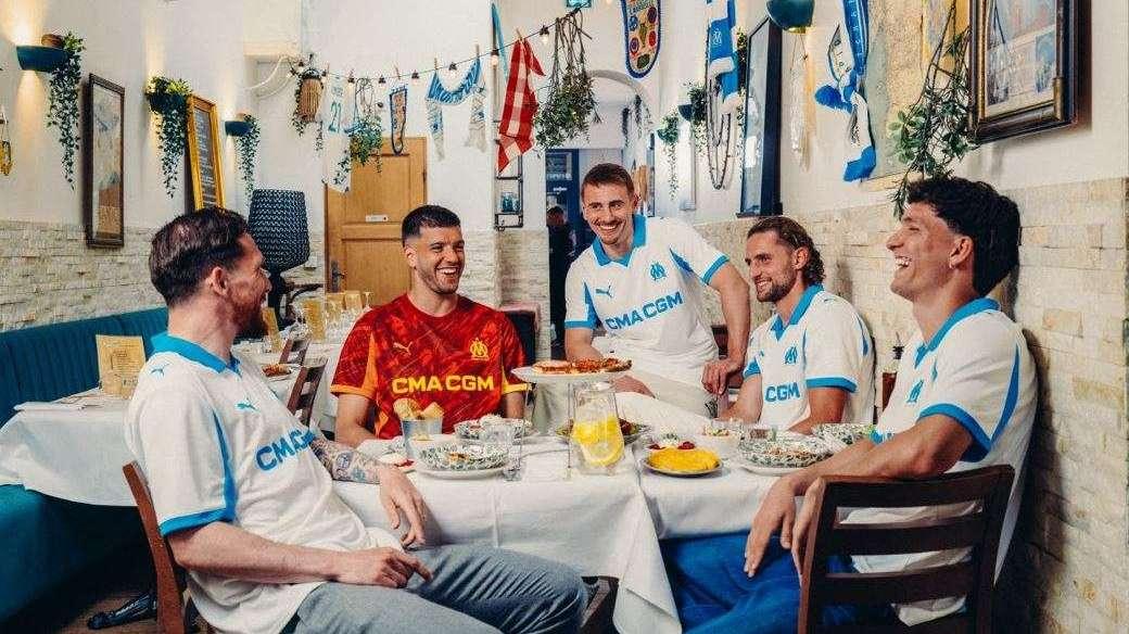 L'OM présente son nouveau maillot domicile 2025/26