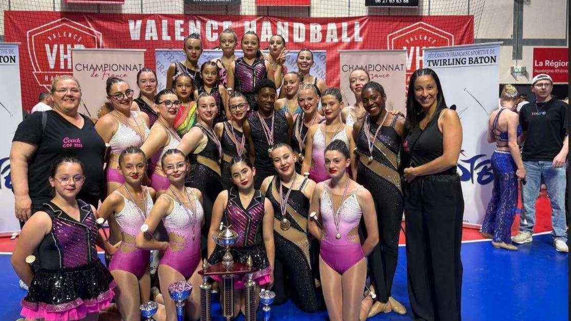 Le Twirling Club Martigues fait un carton aux championnats de France