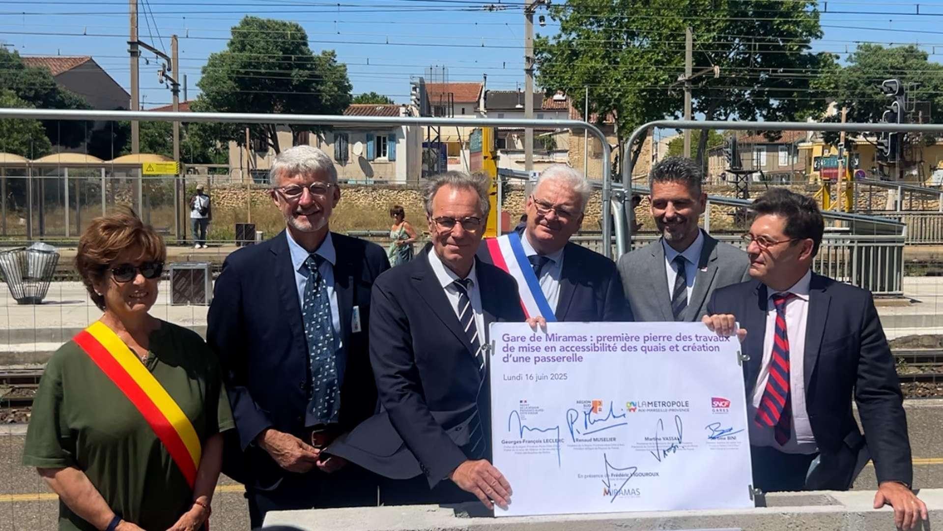 De grands travaux d’aménagements pour la gare de Miramas