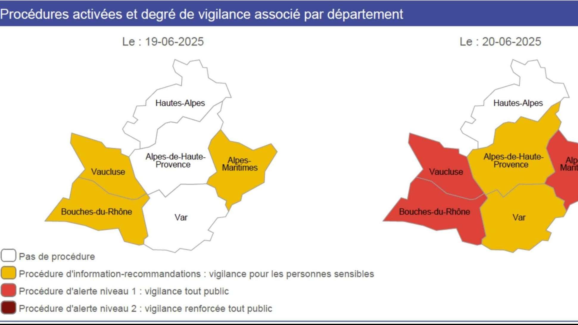 Pollution à l'ozone : l’alerte de niveau 1 de nouveau déclenchée dans les Bouches-du-Rhône