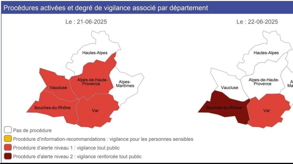 Pollution à l'ozone : les Bouches du Rhône vont passer en alerte de niveau 2