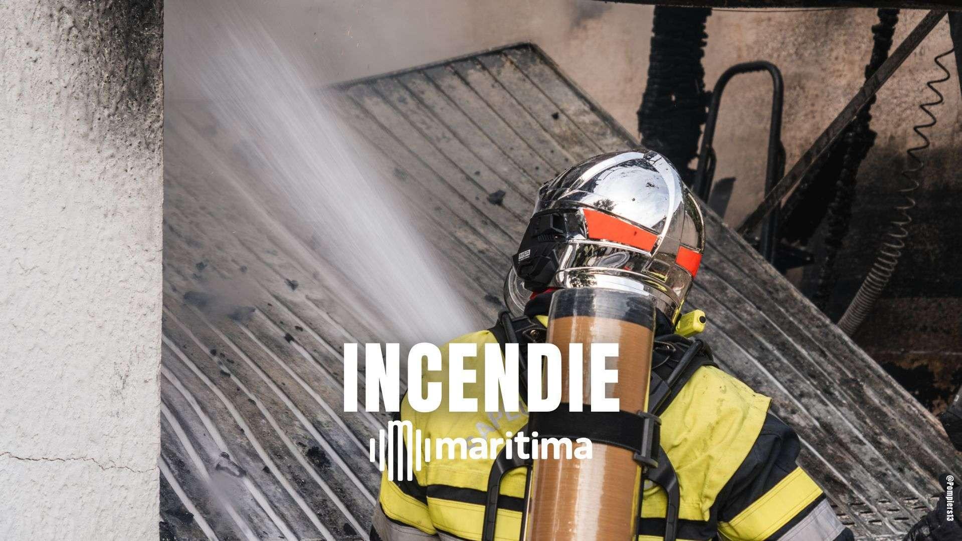 Un feu de broussaille et un hangar partiellement brûlé hier soir à Miramas
