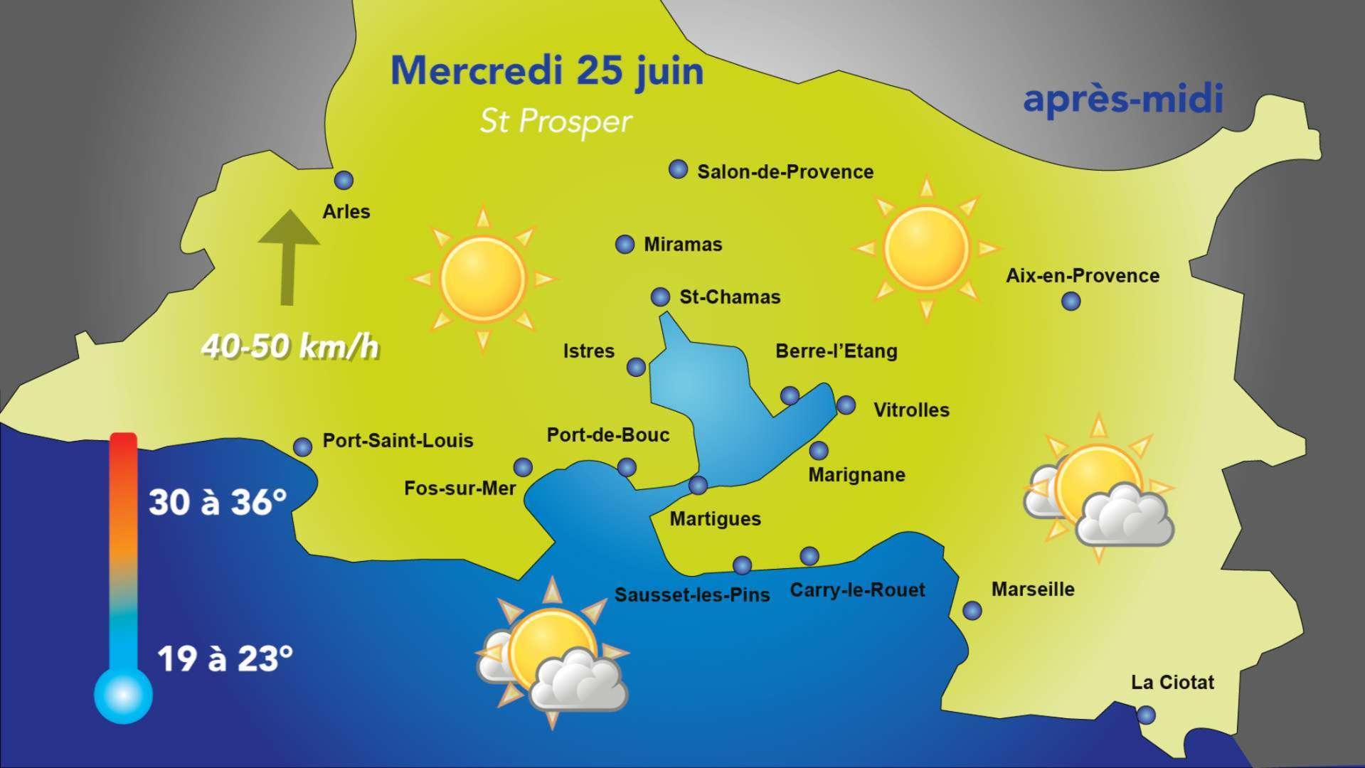 Météo : chaleur, même combat ce mercredi 25 juin
