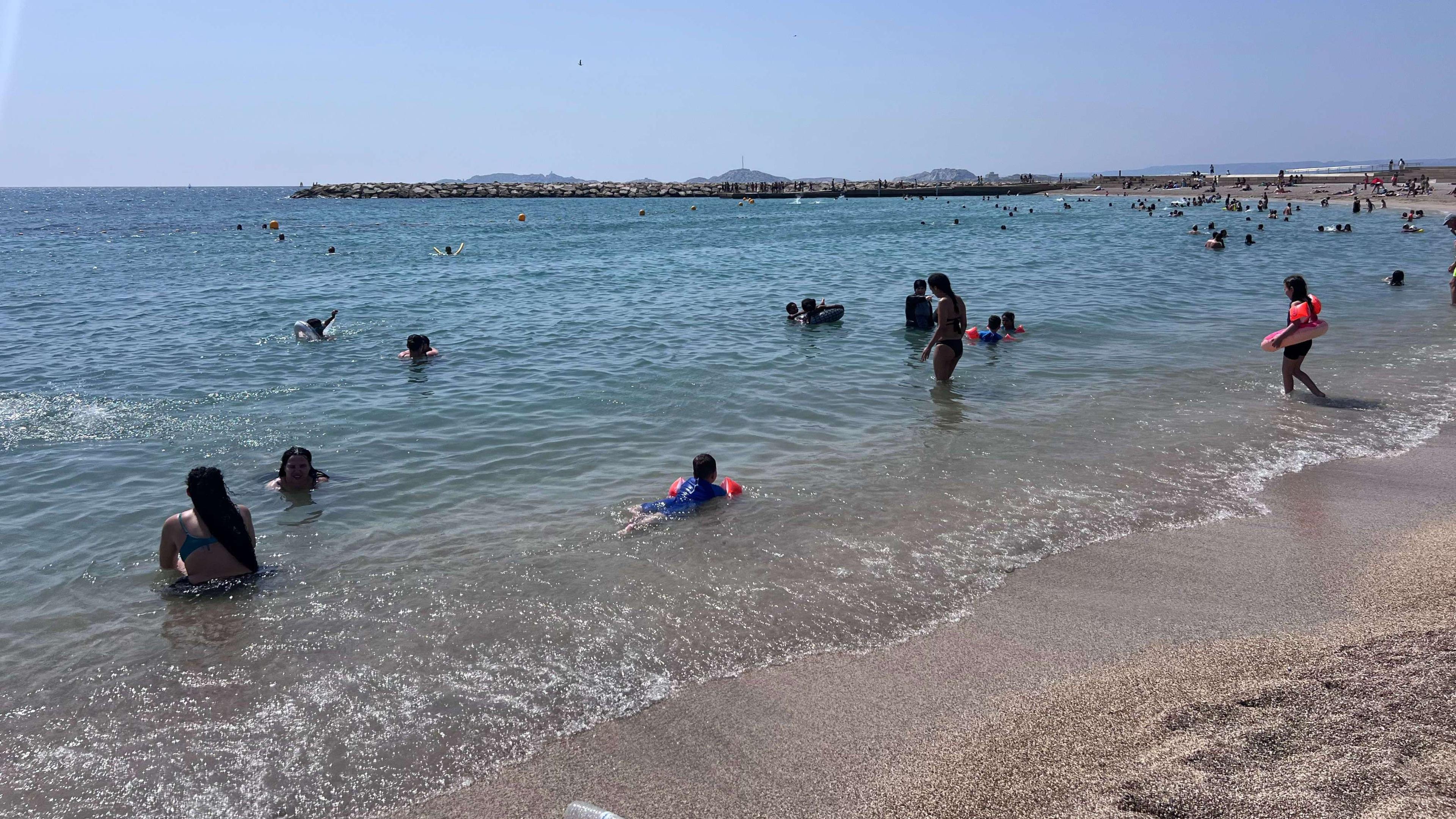 Sous l'effet du vent, la température de la mer Méditerranée a baissé de 6°C