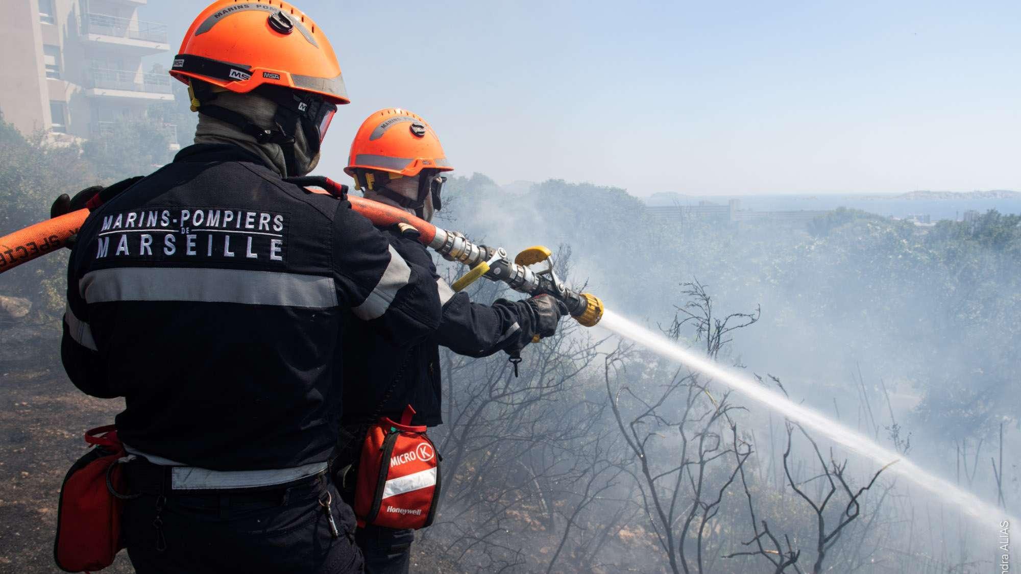 Marseille : le feu dans le secteur du Roy d'Espagne est fixé