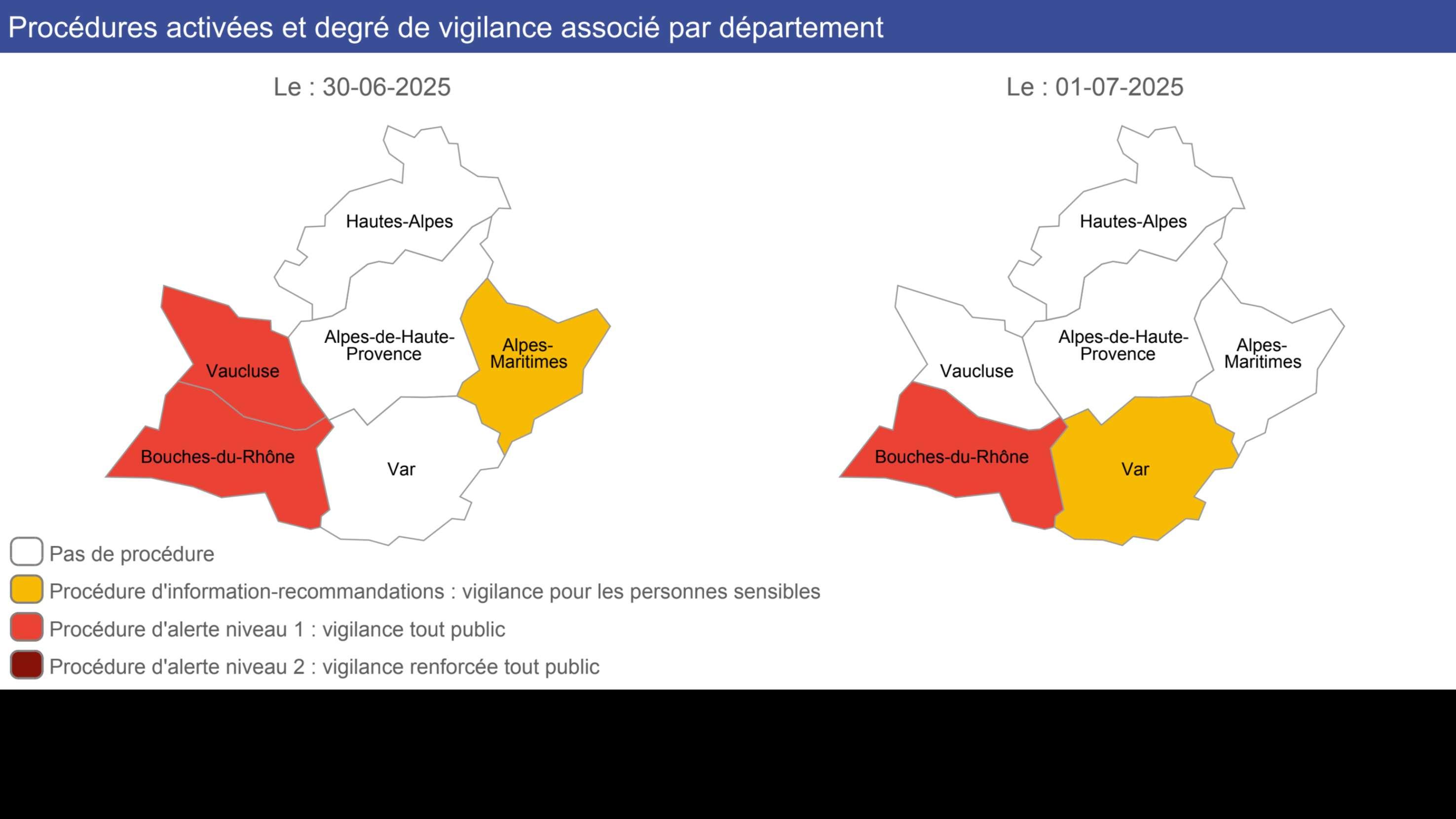 Pollution à l'ozone : la procédure d’alerte sera maintenue demain, mardi dans les Bouches-du-Rhône