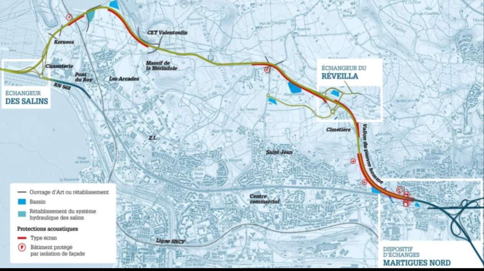 Contournement Martigues - Port-de-Bouc : voici le tracé de ce futur axe routier