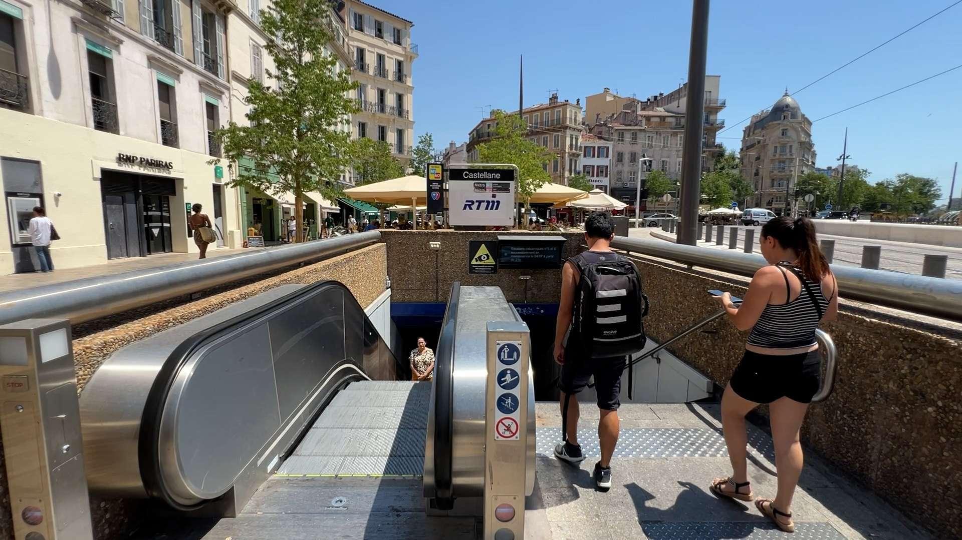 La fermeture le soir du métro marseillais prolongée jusque 2026, les réactions d'usagers.