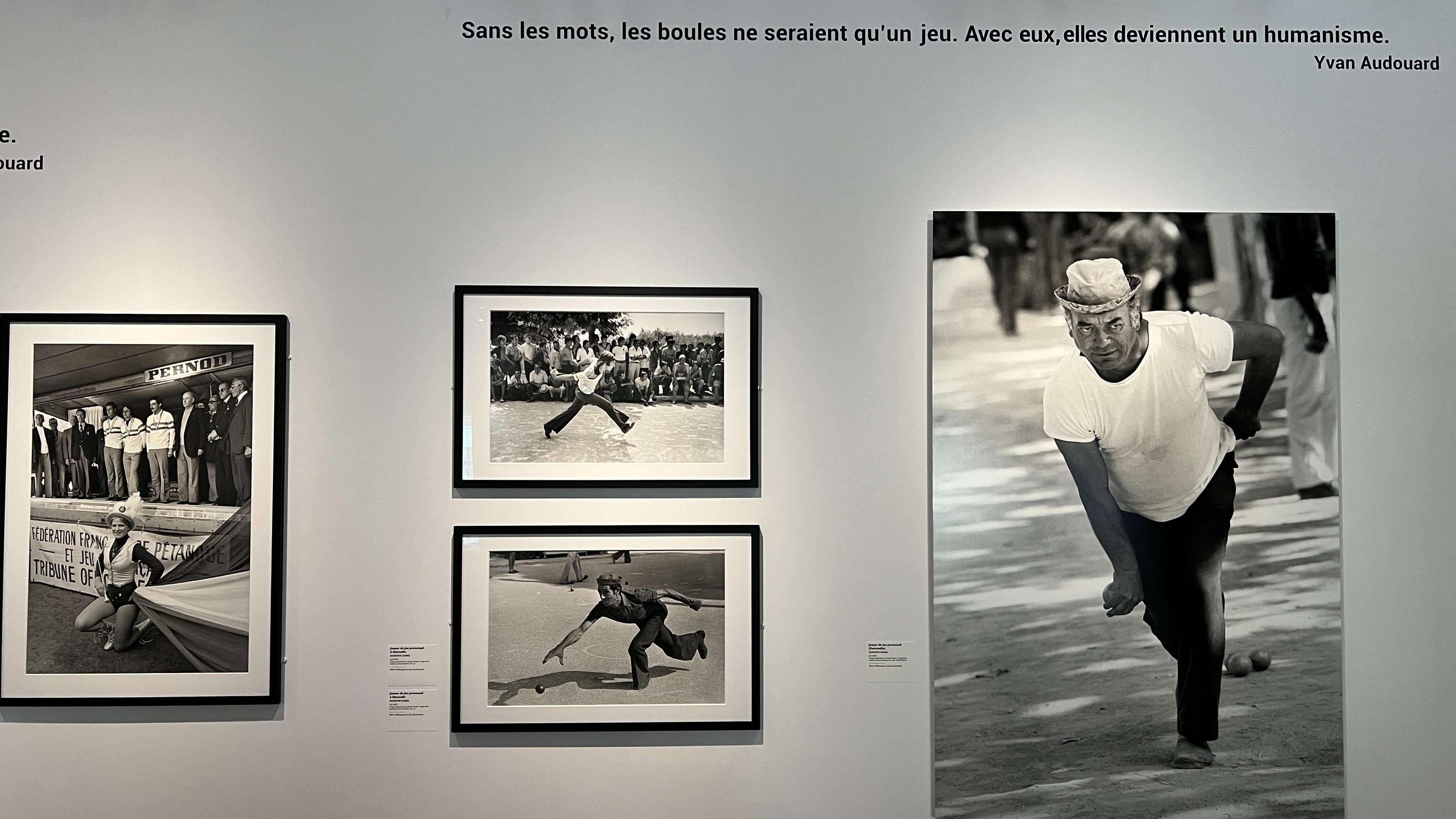 La pétanque s'expose à Marseille
