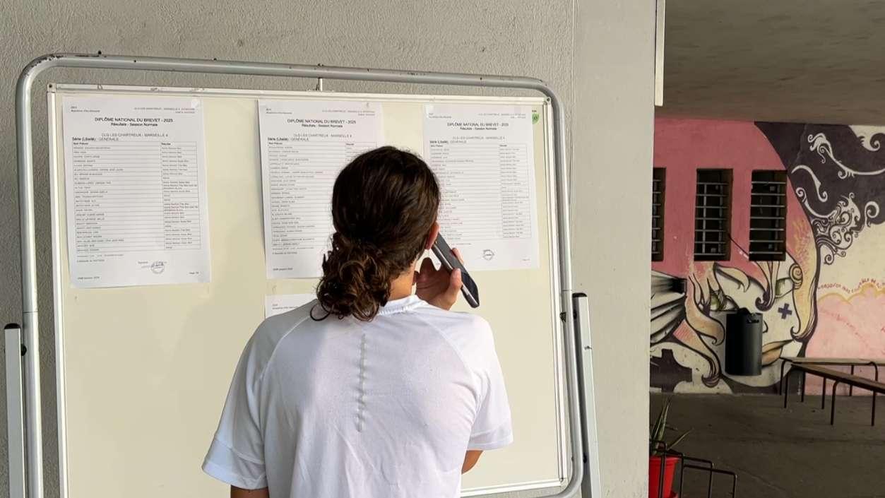 Résultats du Brevet 2025: la réaction des collégiens à Marseille