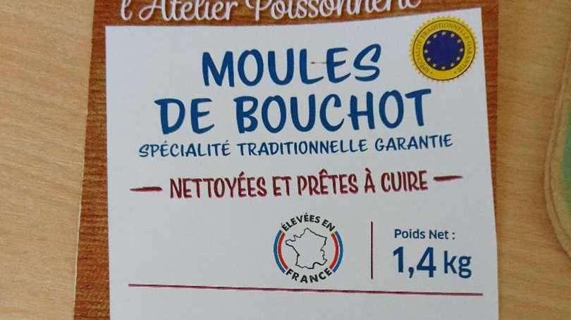 Rappel de barquettes de moules dans toute la France