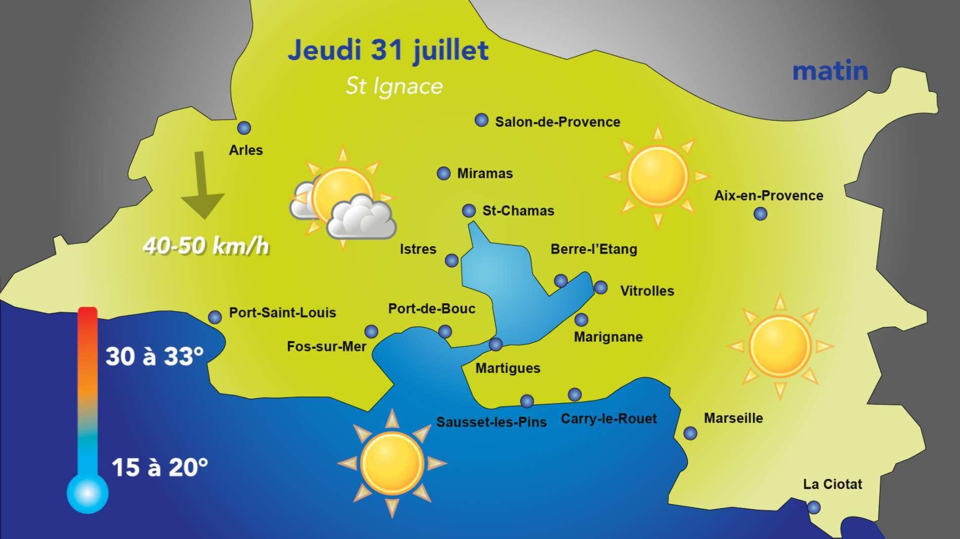 Météo : pas de changement demain vendredi 1ᵉʳ août 