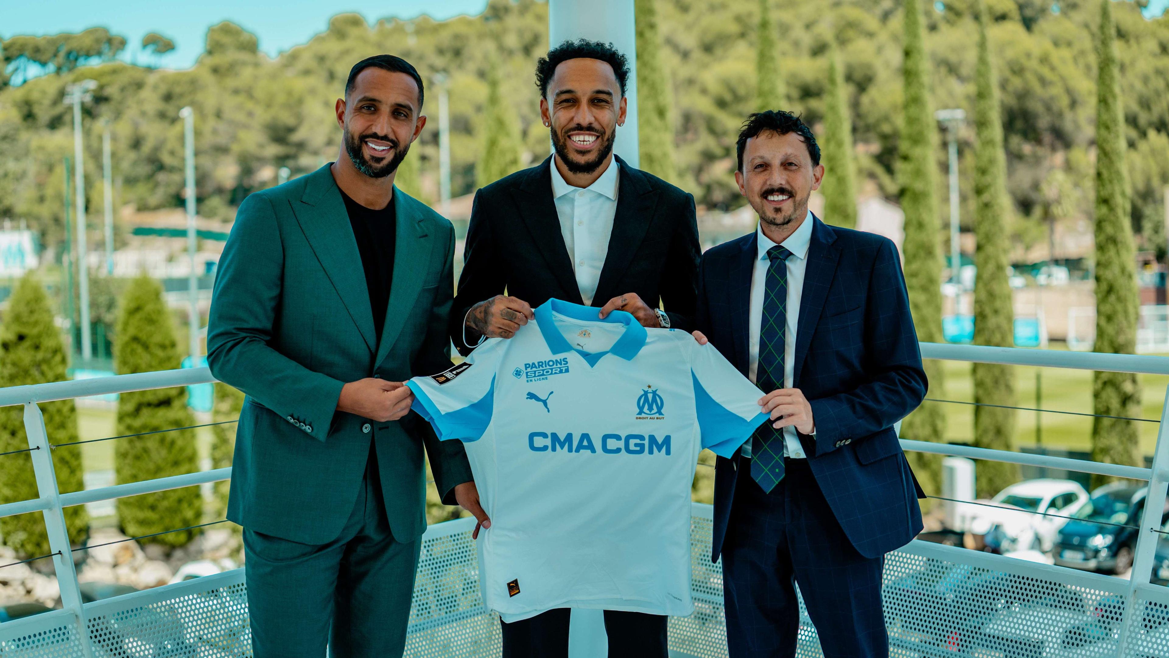 Foot: Aubameyang signe officiellement pour son retour à l'OM