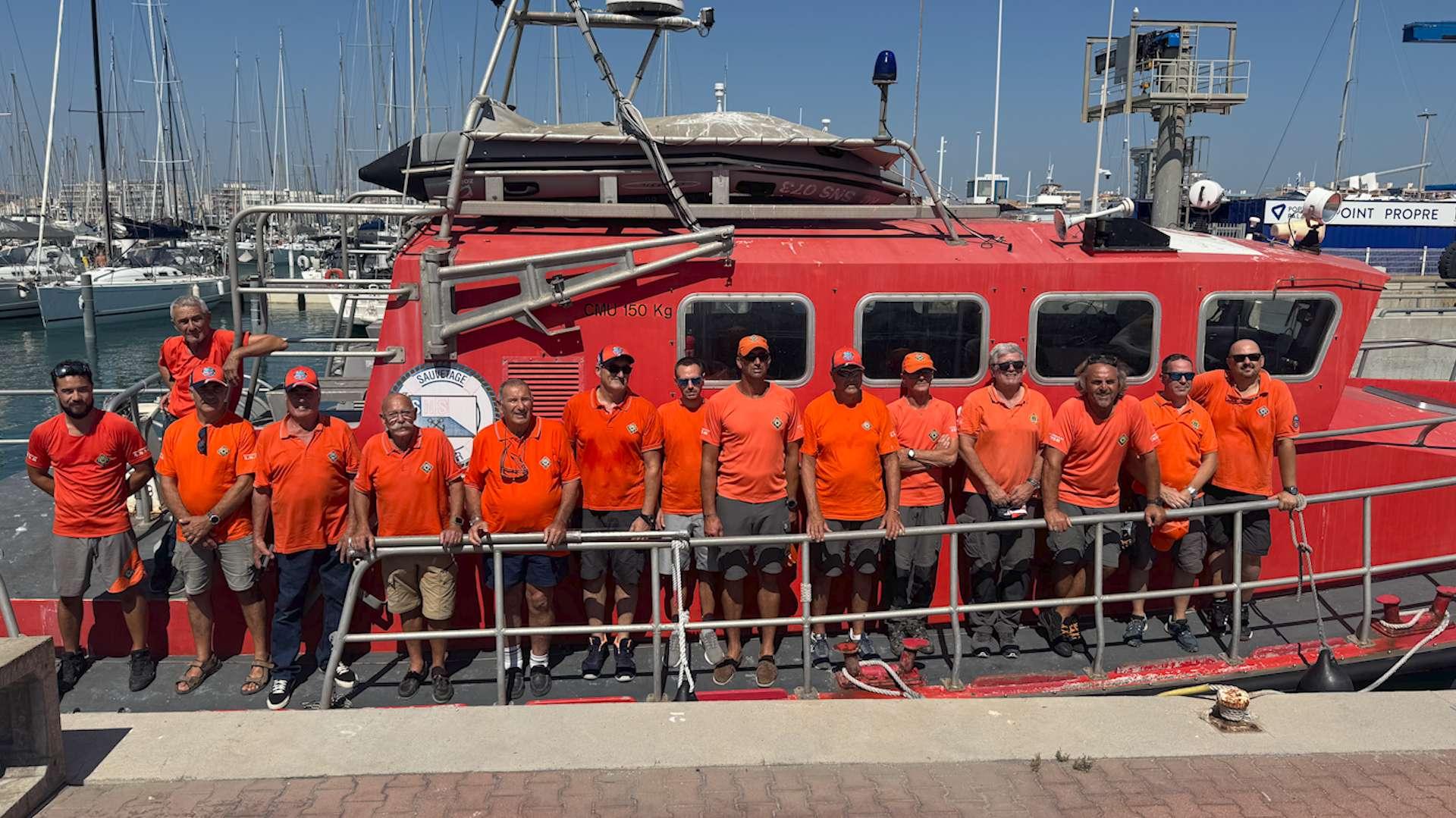 Martigues : la vedette SNSM quitte Carro après 33 ans de sauvetages en mer
