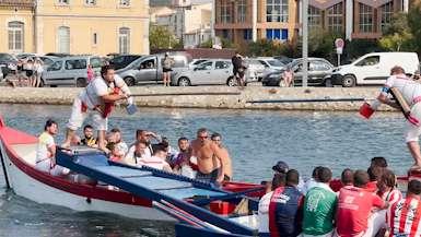 Martigues : les demi-finales de joutes provençales dominées par l’Estaque