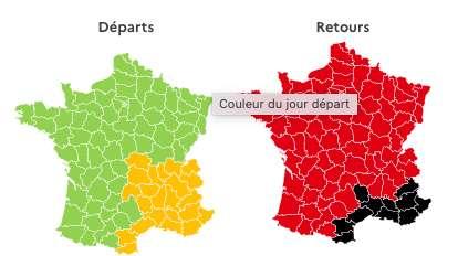 Journée noire pour les vacanciers