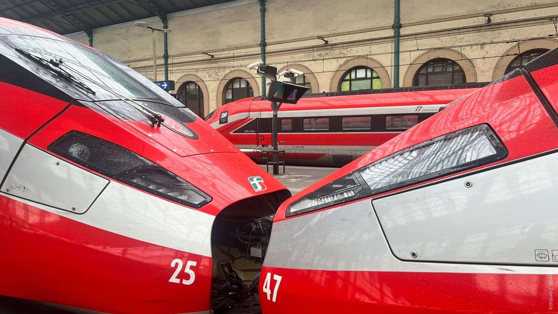Trenitalia va tester pour la première fois des trains en unités multiples sur la ligne Paris-Marseille 