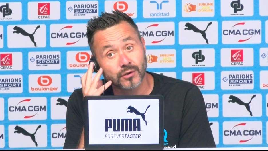La conférence de presse de Roberto De Zerbi avant le déplacement de l'OM à Lyon