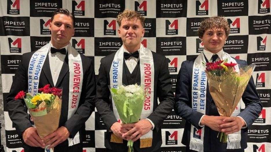 Fabio Campo élu Mister France Provence 2025