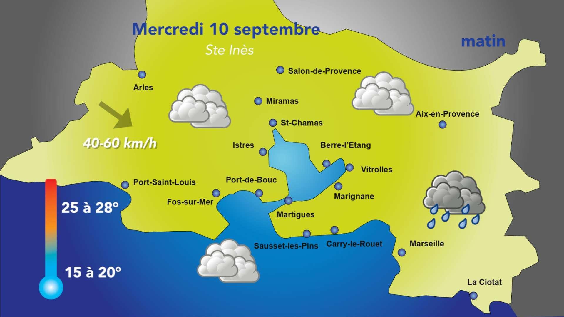 Météo : entre nuages et éclaircies ce mercredi 10 septembre