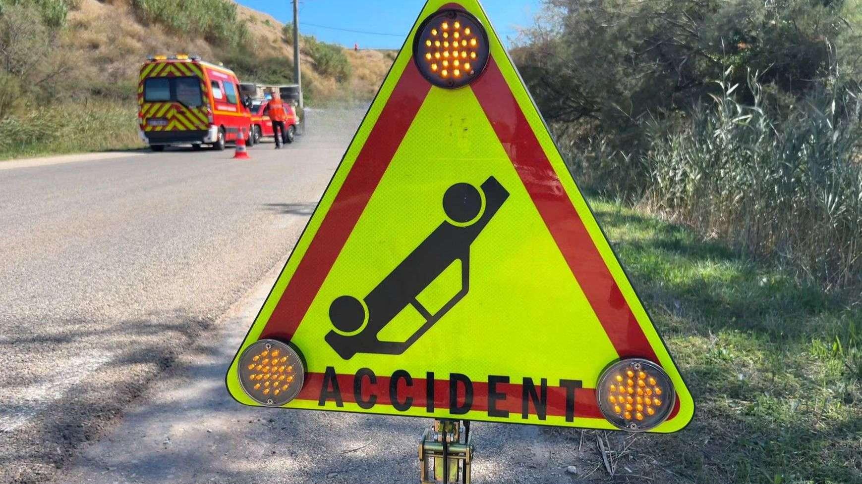 Accident sur la N568 à Fos-sur-Mer : deux blessés légers après une sortie de route 