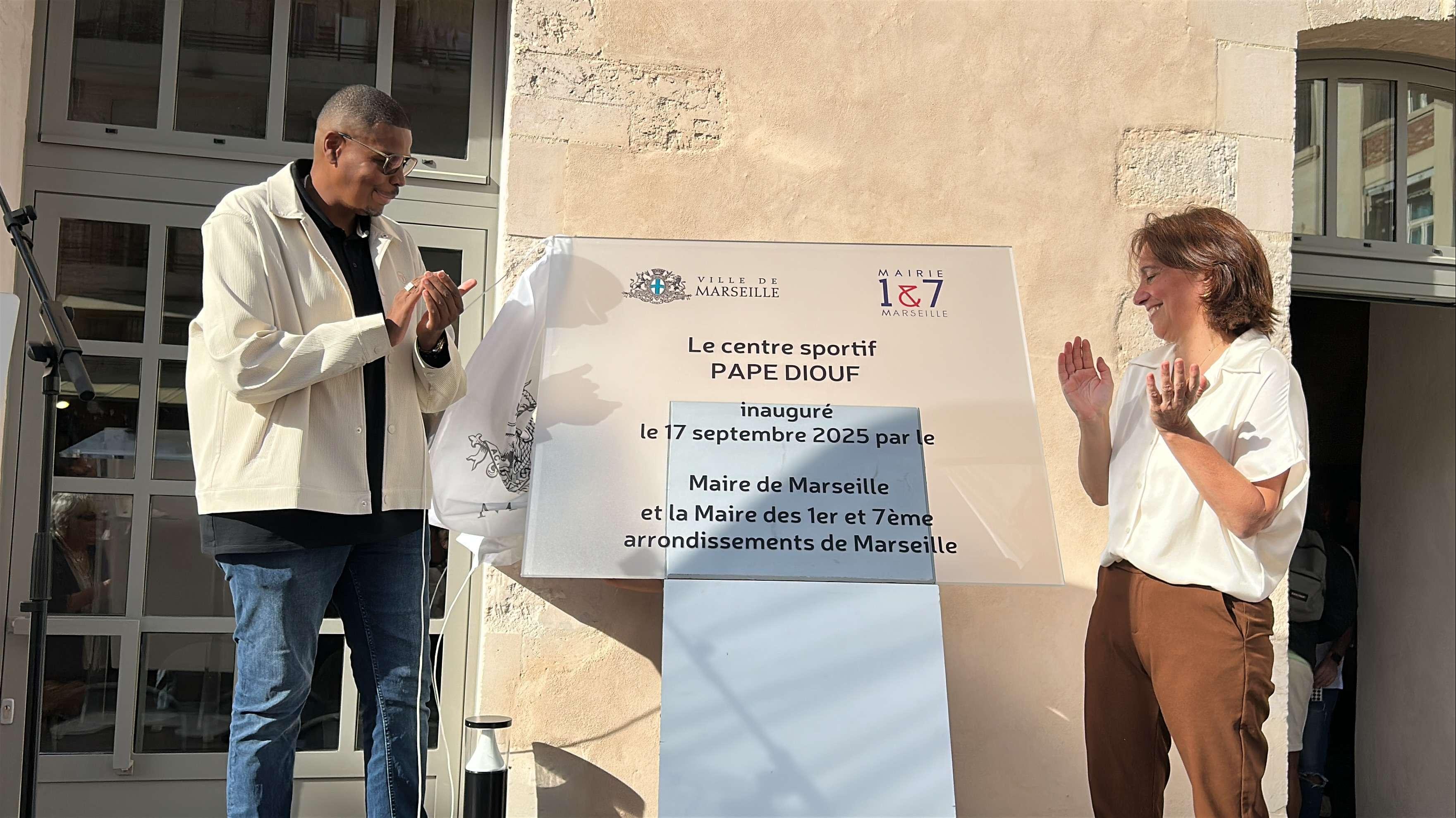 À Marseille, le centre sportif Pape Diouf ouvre ses portes à Belsunce