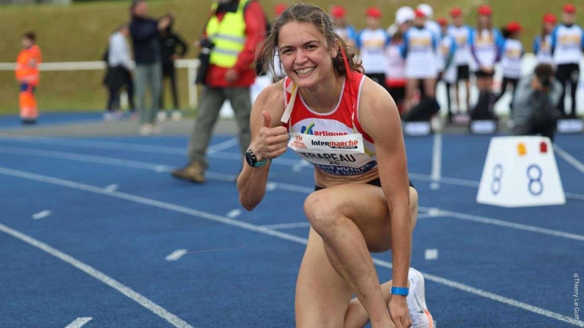 Mondial d'athlétisme : la Martégale Maëliss Trapeau en 1/2 finale du 800 m