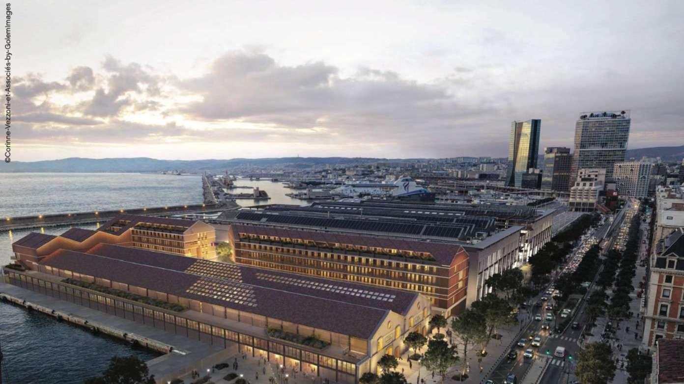 Port de Marseille Fos : projet “le Phare”, un nouveau siège social et des halles réhabilitées pour renforcer l'attractivité