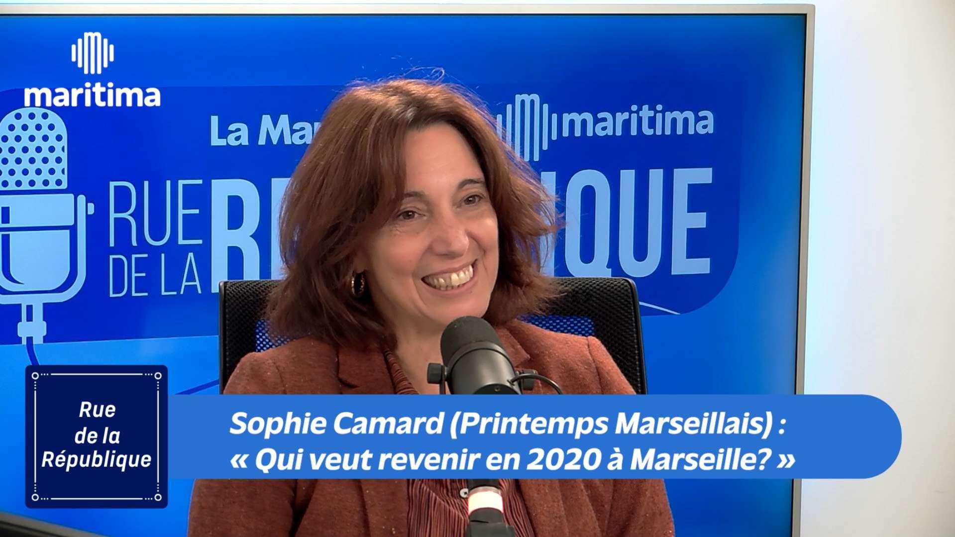 Sophie Camard (Printemps Marseillais) : « Qui veut revenir en 2020 à Marseille? »