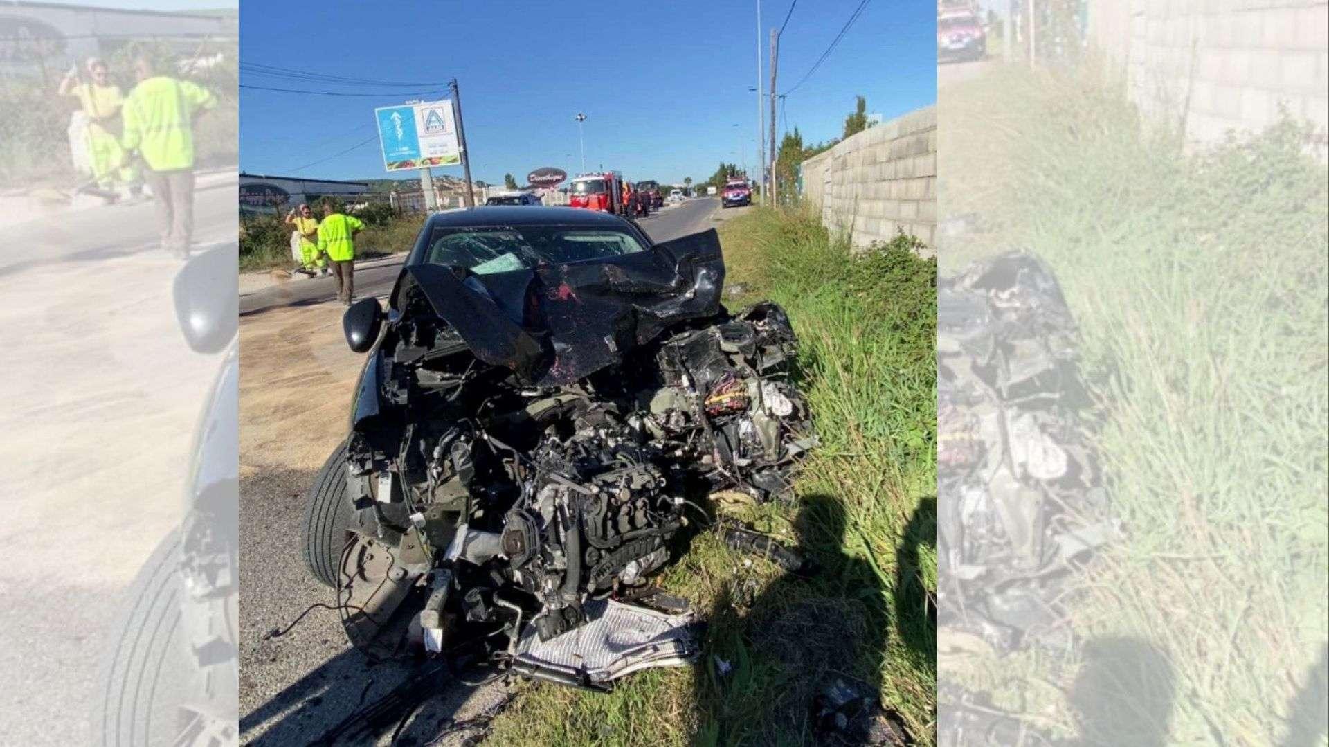 Accident entre un poids-lourd et un véhicule à Châteauneuf-les-Martigues