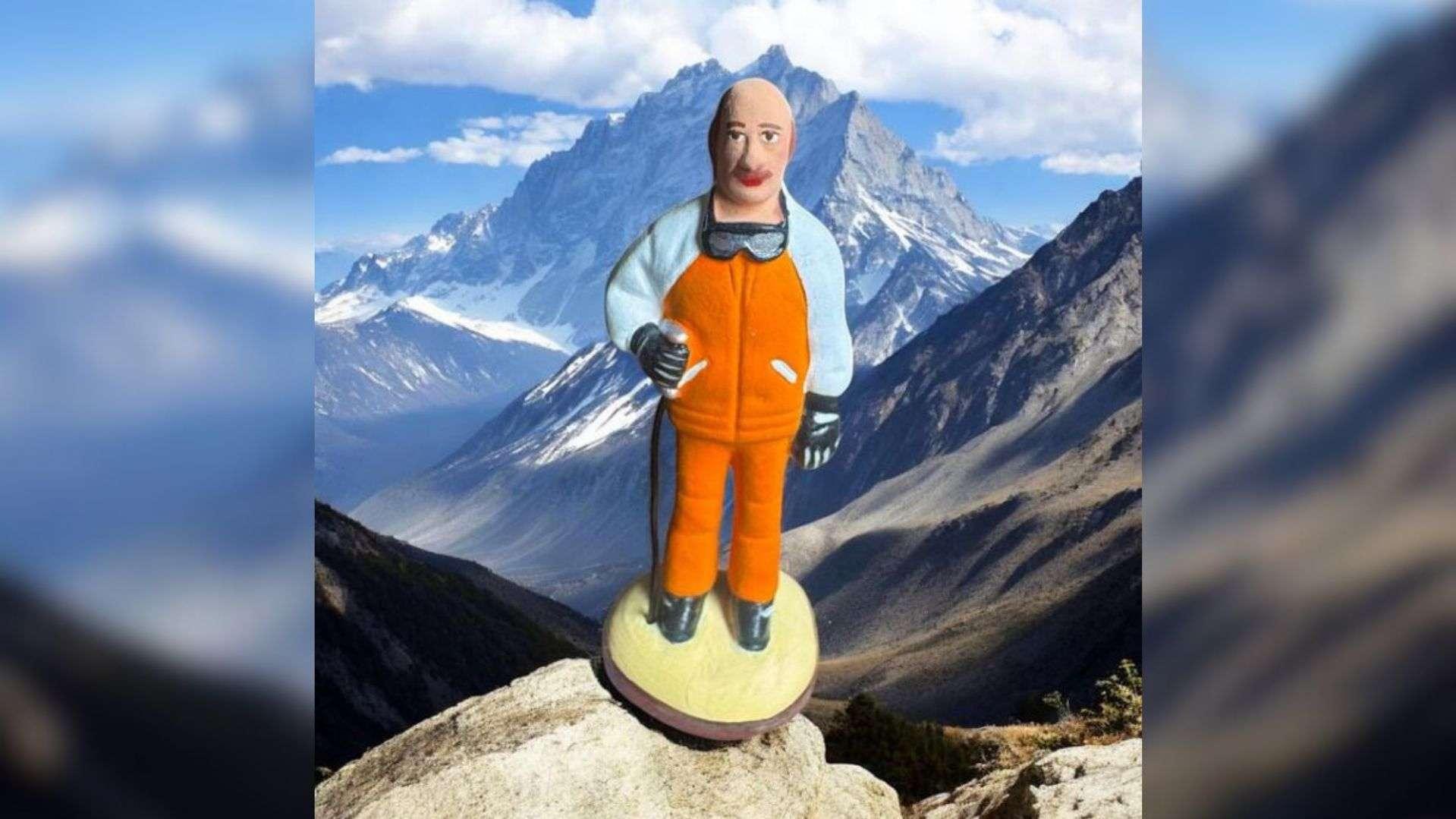 Après Tapie et Bocuse, Jean-Claude Dusse est prêt pour un planté de santon !