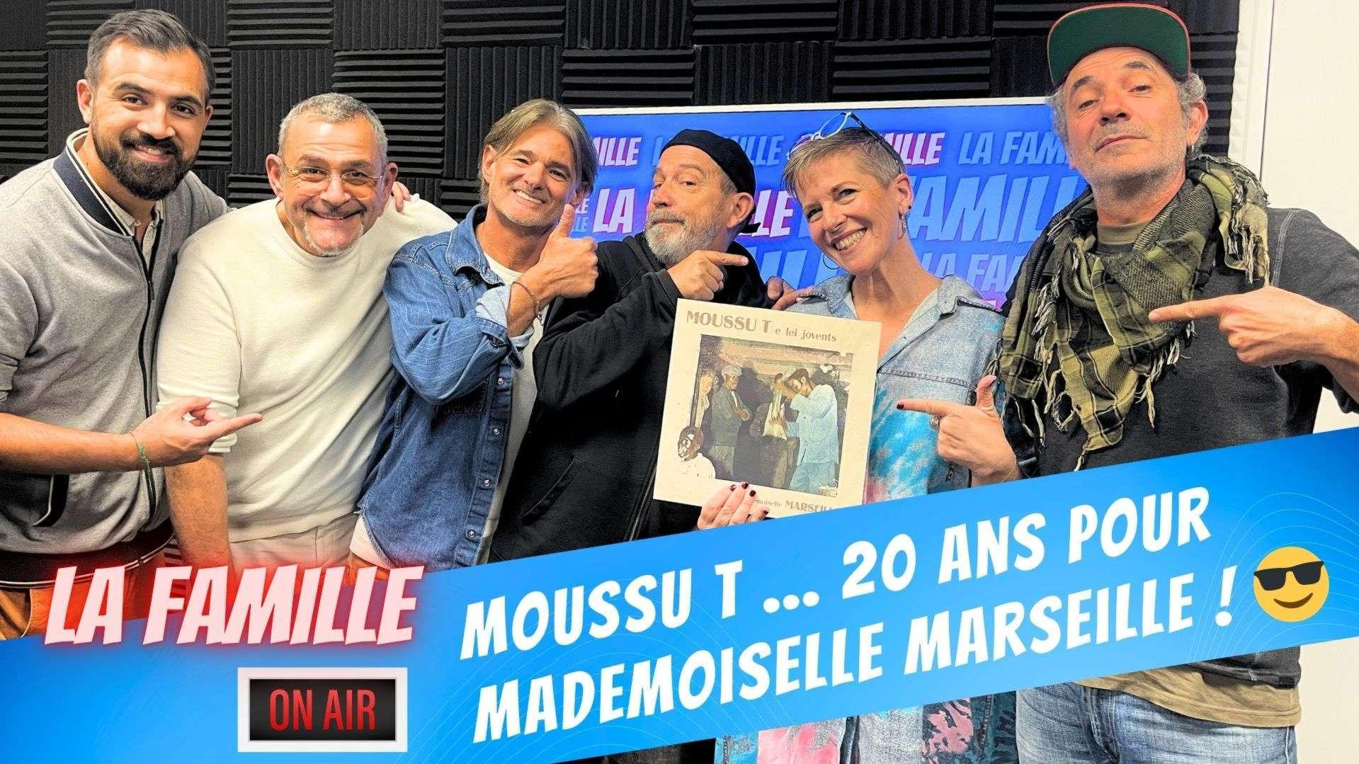 Moussu T e lei Jovents fête les 20 ans de "Mademoiselle Marseille" avec un vinyle !