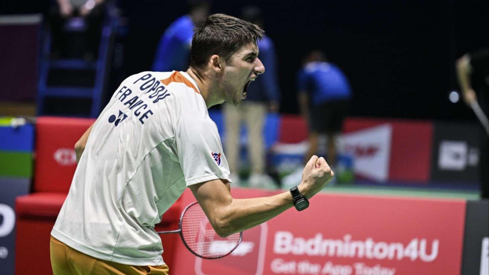 Internationaux de France de Badminton : Christo Popov écarte le tombeur de son frère et fonce en quarts !