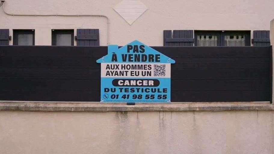 "Pas à vendre aux hommes ayant eu un cancer" : une campagne choc à Marseille alerte sur la "double peine" du prêt immobilier