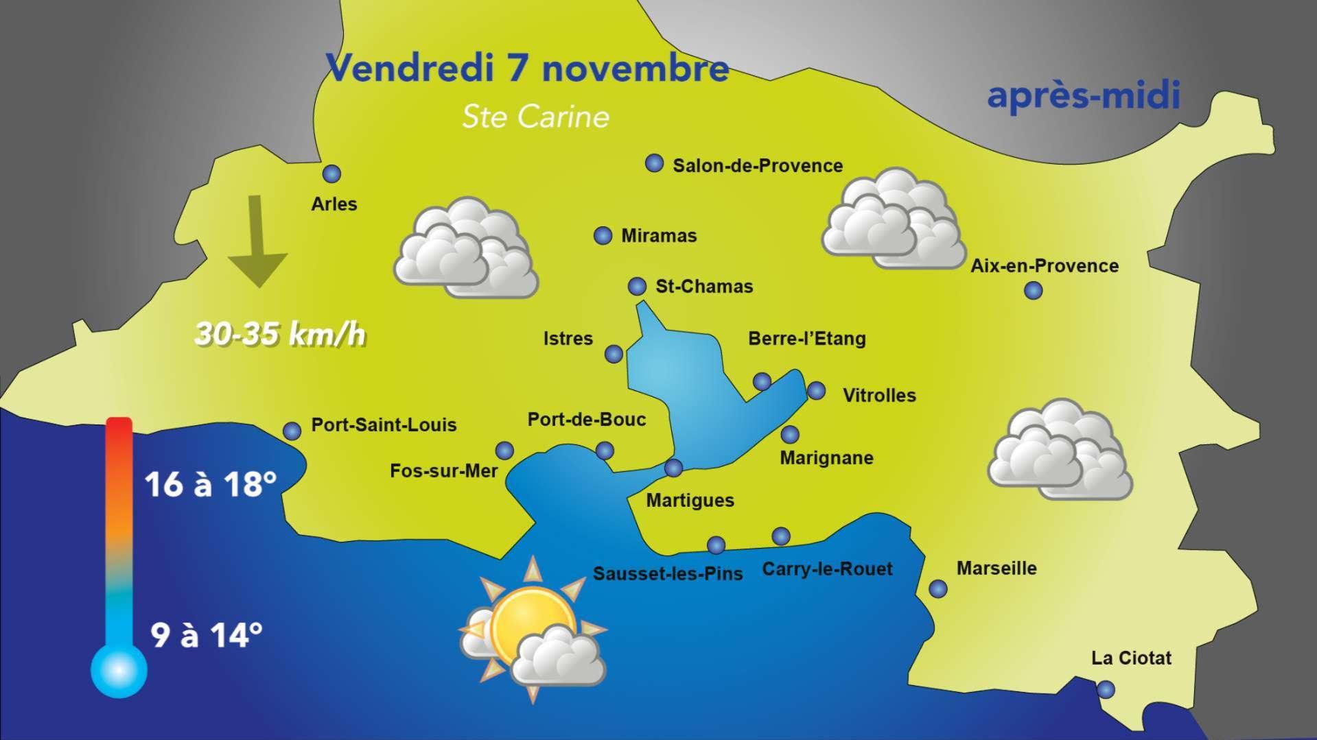 Météo : un temps mitigé ce vendredi 7 novembre